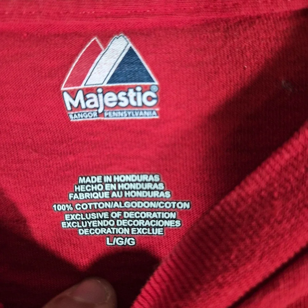St.‎ Louis Cardinals 2013 World Series Fall Classic Majestic Long Sleeve Shirt L